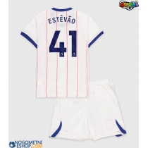Otroški Nogometni dresi Chelsea Estevao Willian #41 Tretji 2026-27 Kratek Rokav (+ Kratke hlače)